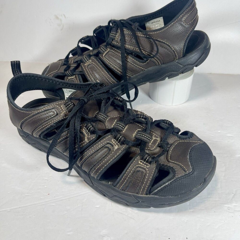 Gotcha "Cedar" Men’s Closed-Toe Fisherman Sandals – Size 11